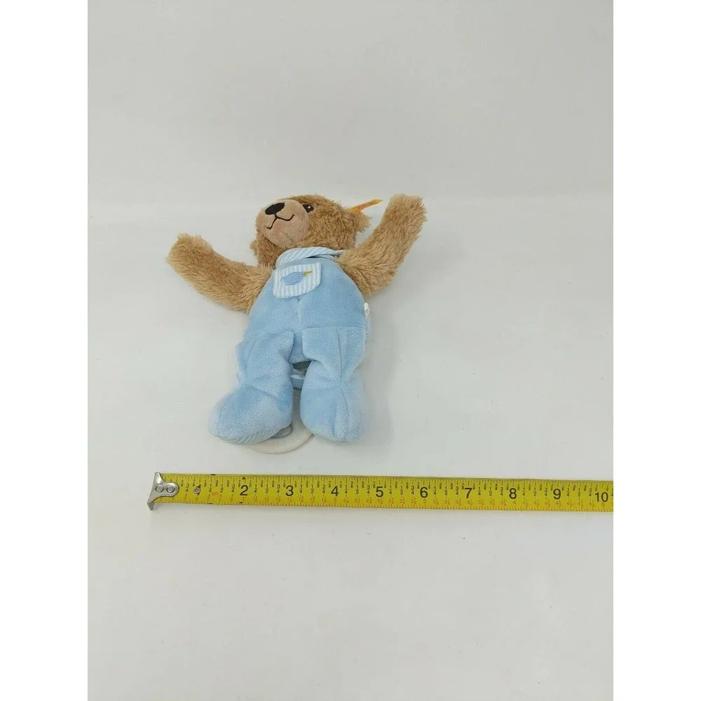 Steiff Musical Baby Teddy Bear‎ Plush Pull String Lovely Toy Lullaby Boy VTG